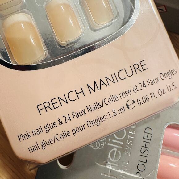 NEW Polished Acrylic Nails + French Manicure Nail Set – NIB SET of 4 - Picture 7 of 10